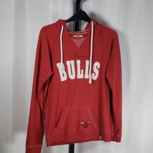 '47 Brand Chicago Bulls‎ Women’s Hoodie with Embroidered Logo - SZ L